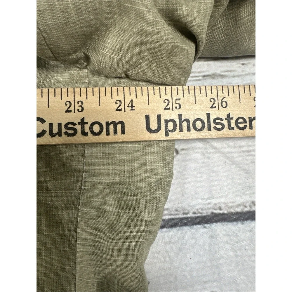 Kenneth Roberts Platinum Tan/Taupe Safari Style Jacket Men's XL Linen Blend